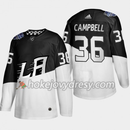 Pánské Hokejový Dres Los Angeles Kings Jack Campbell 36 Adidas 2020 Stadium Series Authentic